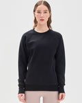 City Zip Slim Crewneck Sweatshirt