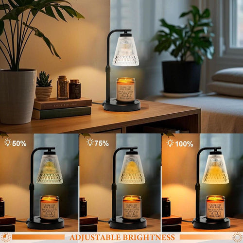 Adjustable Dimmable Candle Warmer Lamp, view 2