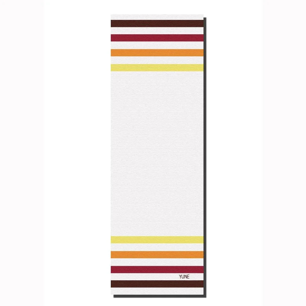 Yune Yoga Striped Yoga Mat OS76